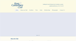 Desktop Screenshot of kentcanterbury.org